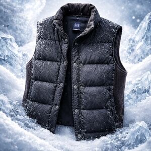 GAP Down Puffer Vest Womens Small